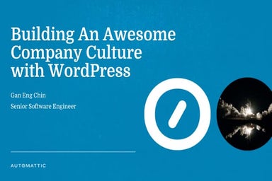 Building An Awesome Company Culture with WordPress