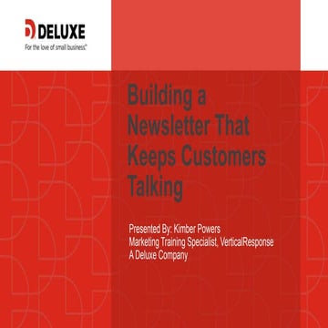 Building a Newsletter That Keeps Customers Talking