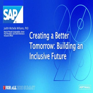 Building an inclusive future 