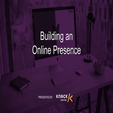 Building an Online Presence