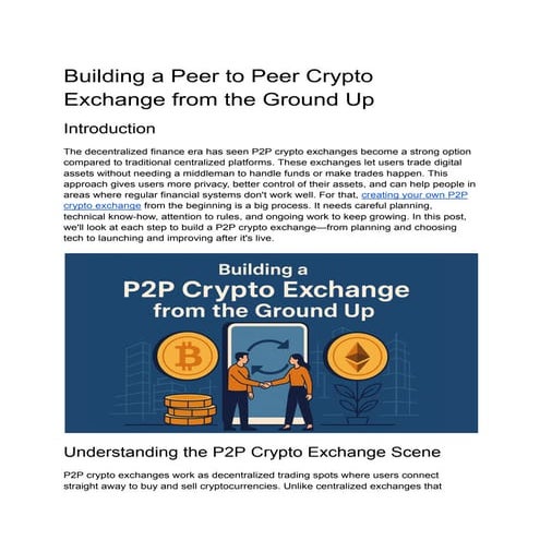Building a P2P Crypto Exchange from the Ground Up.pdf