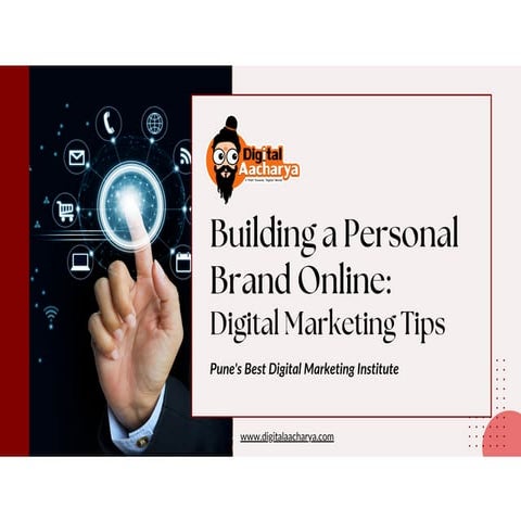 Photo inspiration: Gallery Detail: Building A Personal Brand Online Digital Marketing Tips Pptx
