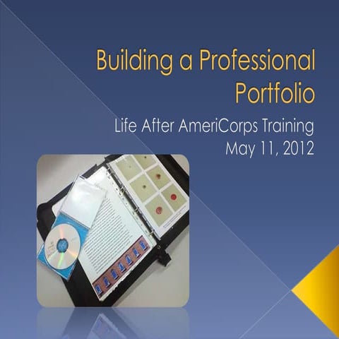 Building a Professional Portfolio