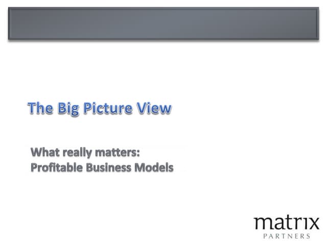 Building a sales & marketing machine