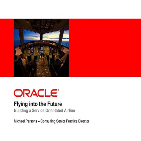 Building a Service Orientated Airline 