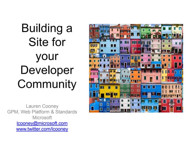 Building A Site For Your Dev Community For Public