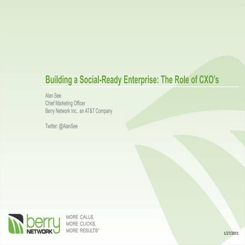 Building a Social-Ready Organization