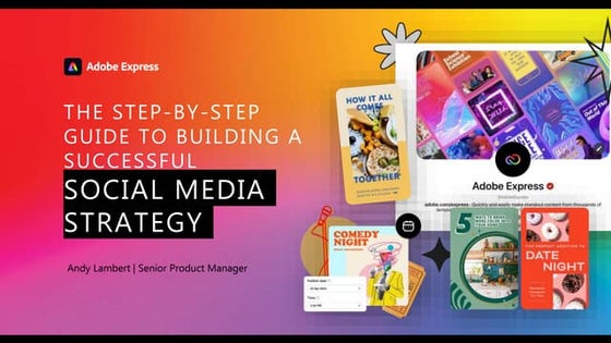 Building a social media strategy  - TMM Webionar