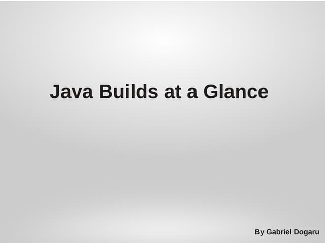 Building at a glance
