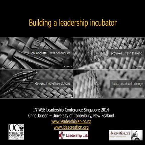 Building a thriving leadership incubator