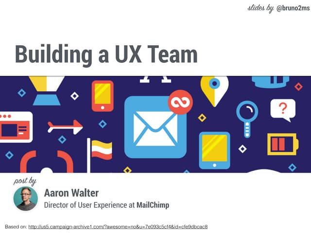 Building a ux team 