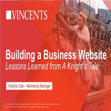 Building a Business Website - Lessons Learned