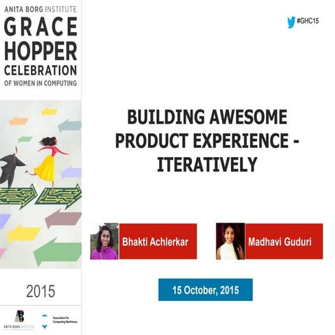 Building Awesome Product Experience - Iteratively