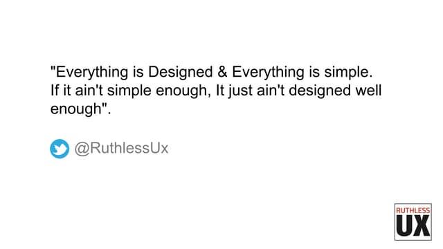 Building a wow product by @RuthlessUx