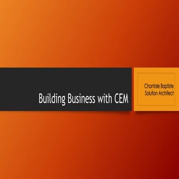 Building business with CEM