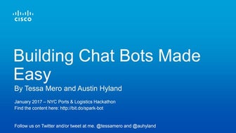 Building Chatbots