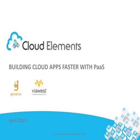 Building Cloud Apps Faster with PaaS
