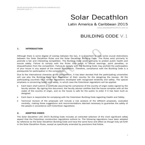 Building code sdlac_v1_0 | PDF