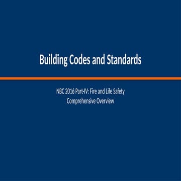Fire safety as per National Building Code-2016 | PDF
