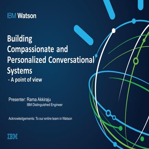 Building Compassionate Conversational Systems