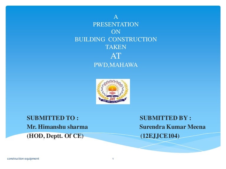 building construction,ppt
