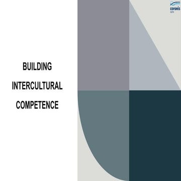 BUILDING CULTURAL COMPETENCE ACROSS REGIONS
