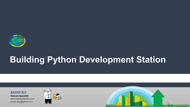 Building Python Development Station | PPT