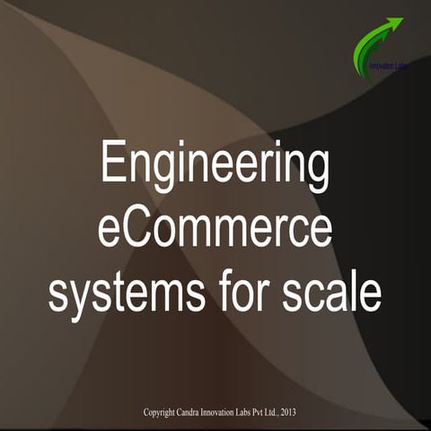 Engineering eCommerce systems for Scale