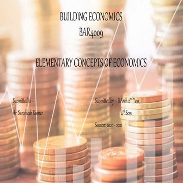 Building economics