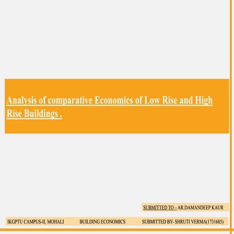 BUILDING ECONOMICS- ASSIGNMENT-1.pptx