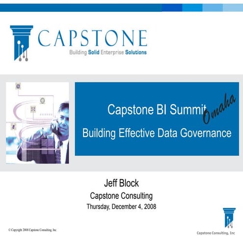 Building Effective Data Governance