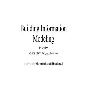 Building information modeling