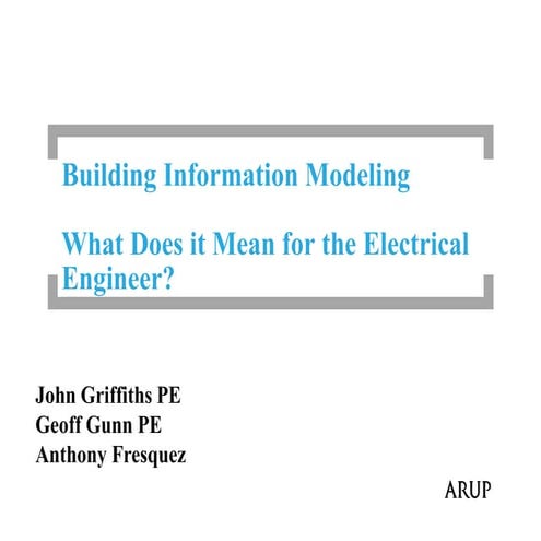 Building information modeling