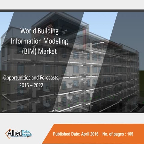 World Building Information Modeling (BIM) Market is Expected to Garner $11.7 ...