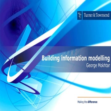 Building information modelling _George Mokhtar