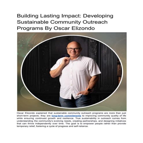 Building Lasting Impact_ Developing Sustainable Community Outreach Programs B...