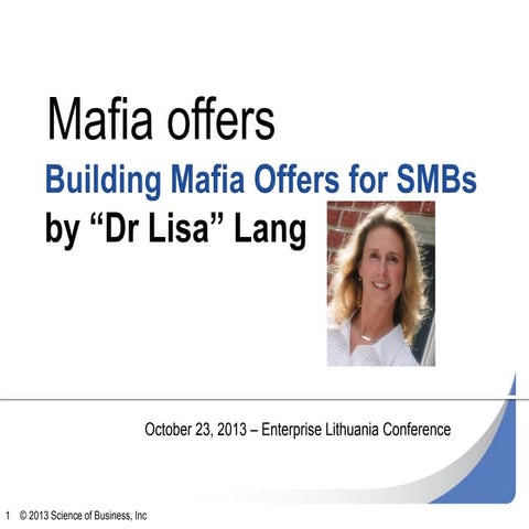 Building mafia offers for smbs 