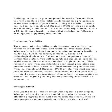 IHP 450 Final Project Milestone One Short Paper Guidelines .docx
