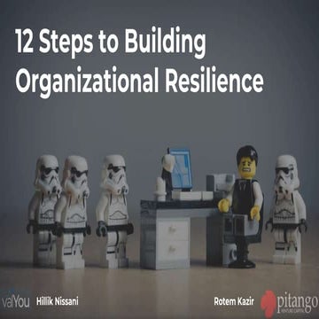 Building organizational resilience 