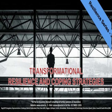 Transformational Resilience & Coping Strategies | PPTX