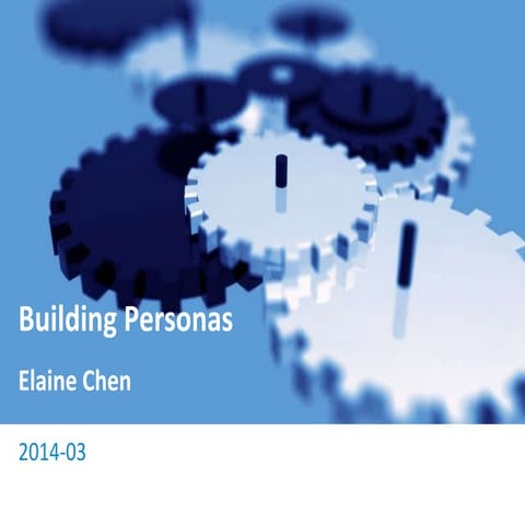 Building personas