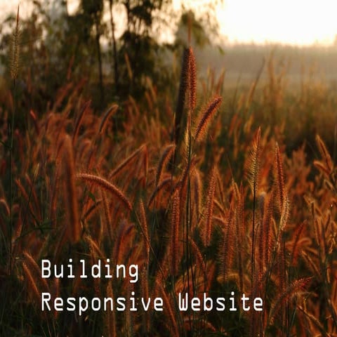 WWTH 11.0: Building Responsive Website by Ajarn Sitthiphorn