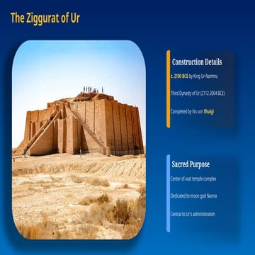 White temple and ziggurat OF UR | PDF