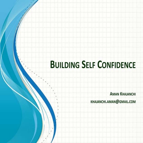 Building Self Confidence