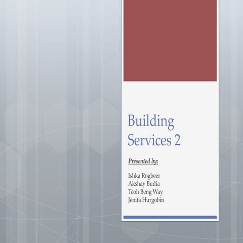 Building Services 2