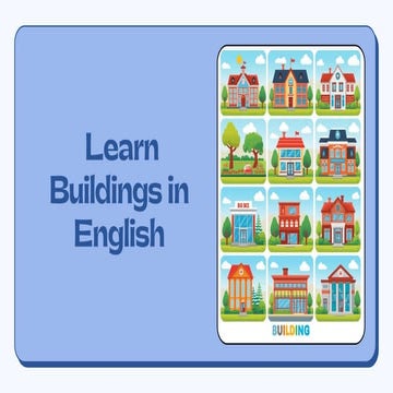 Learn English Vocabulary: Common Buildings and Their Purposes | PDF