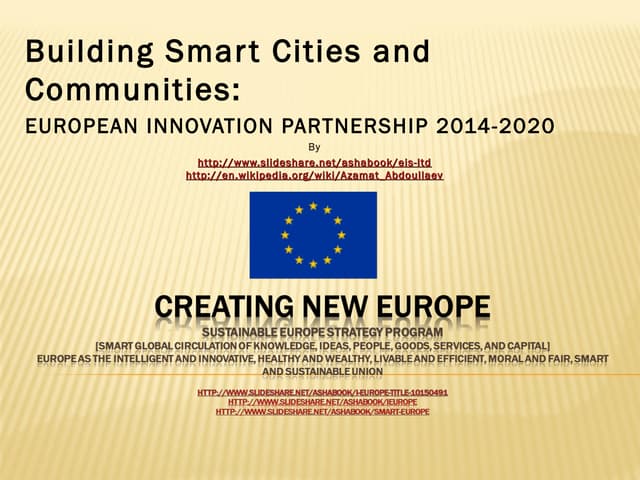 FUTURE CITIES: All-Sustainable (Innovative/Smart/Digital/Technological//Green...