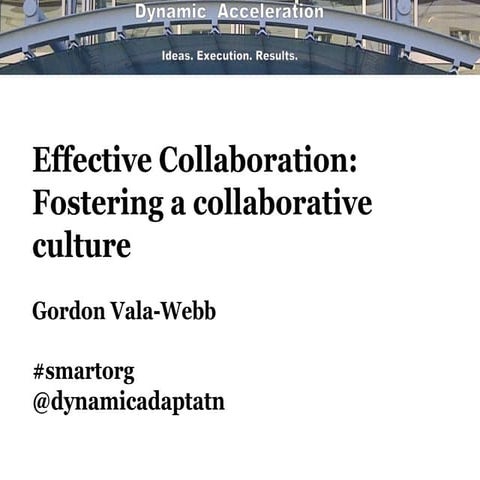 Building smarter organizations   effective collaborations (flat army for the ...