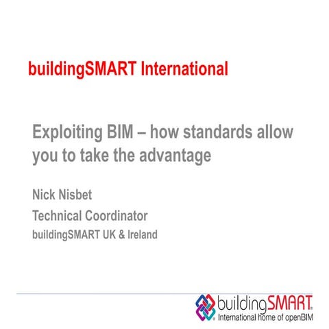 Building Smart - Nick Nisbet