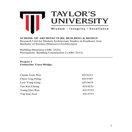 Building structure report | DOCX
